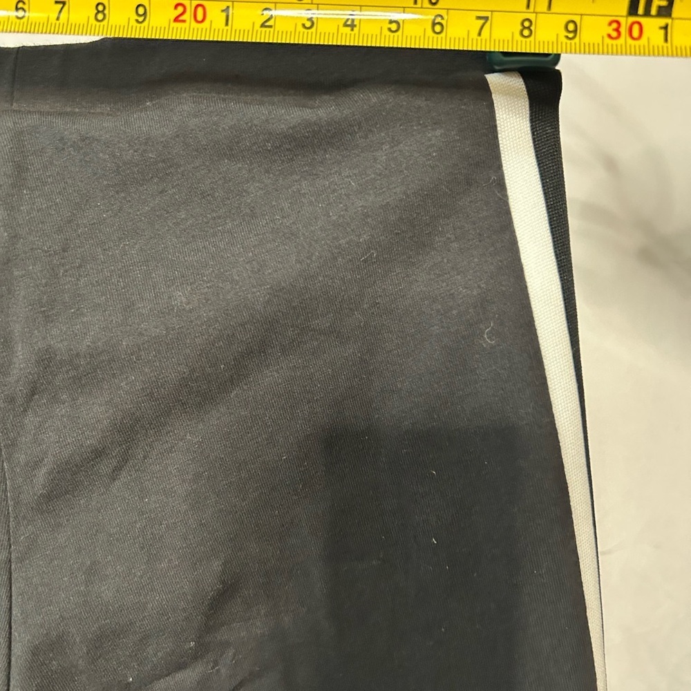 Adidas Originals Trefoil 3-Stripe Leggings Black White XS NWT - Picture 6 of 10
